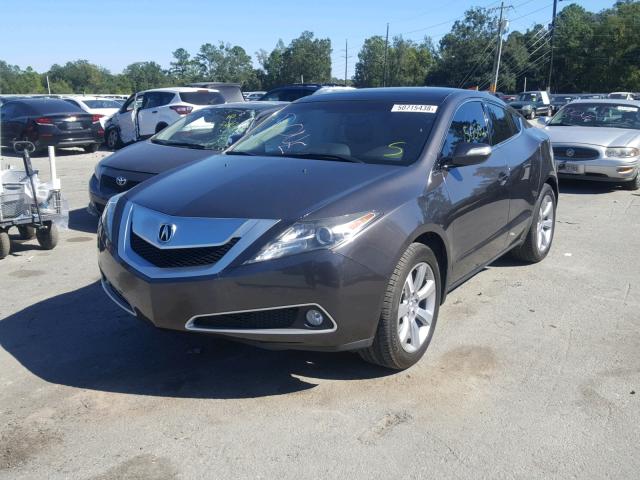 2HNYB1H48AH501154 - 2010 ACURA ZDX TECHNO GRAY photo 2