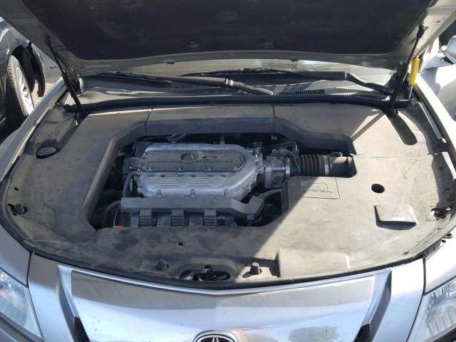 19UUA9E52AA003745 - 2010 ACURA TL SILVER photo 7