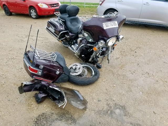 1HD1FCW165Y634442 - 2005 HARLEY-DAVIDSON FLHTCUI MAROON photo 1
