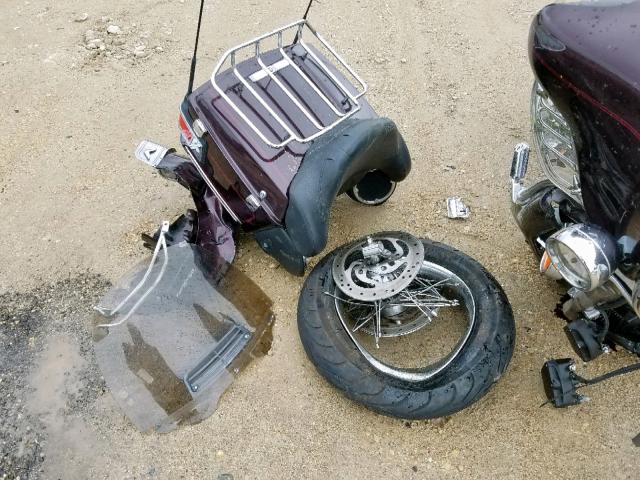 1HD1FCW165Y634442 - 2005 HARLEY-DAVIDSON FLHTCUI MAROON photo 9