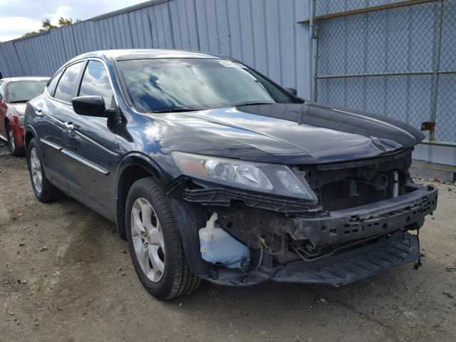 5J6TF2H51BL005503 - 2011 HONDA ACCORD CRO BLACK photo 1