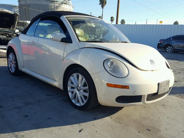 3VWRG31Y88M416019 - 2008 VOLKSWAGEN NEW BEETLE CREAM photo 1