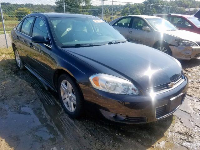 2G1WG5EK6B1272212 - 2011 CHEVROLET IMPALA LT BLACK photo 1