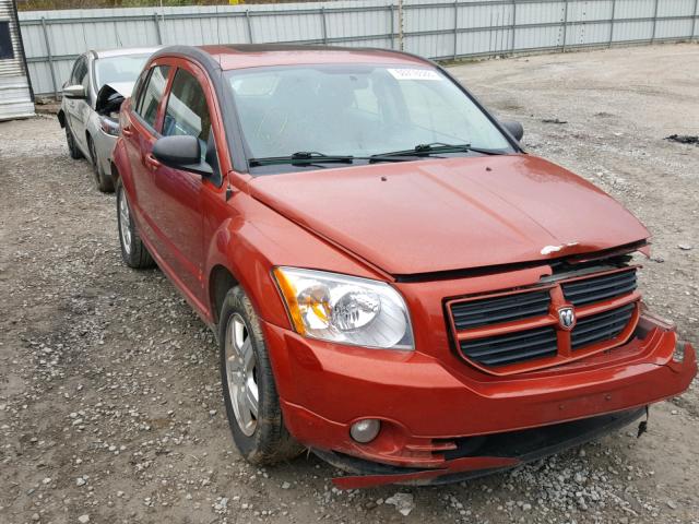 1B3HB48AX9D118775 - 2009 DODGE CALIBER SX ORANGE photo 1