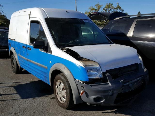 NM0LS7CN4BT053290 - 2011 FORD TRANSIT CO WHITE photo 1