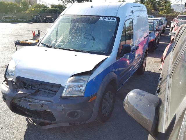 NM0LS7CN4BT053290 - 2011 FORD TRANSIT CO WHITE photo 2