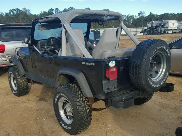 2J4FY19E8LJ531540 - 1990 JEEP WRANGLER / BLACK photo 3