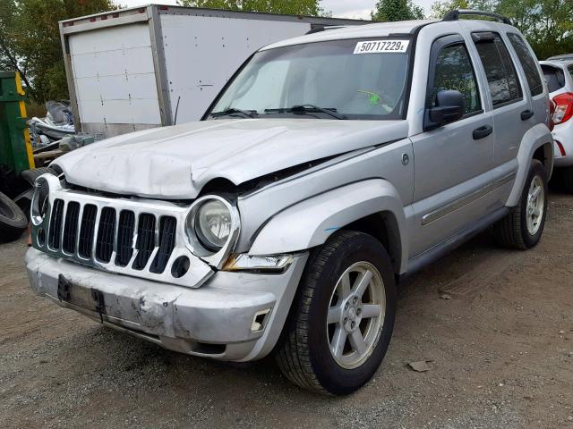 1J4GL58K05W622850 - 2005 JEEP LIBERTY LI SILVER photo 2