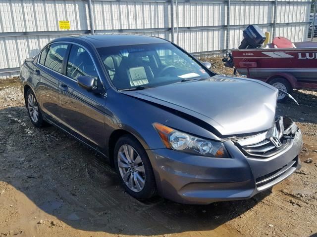 1HGCP2F81BA155544 - 2011 HONDA ACCORD EXL GRAY photo 1