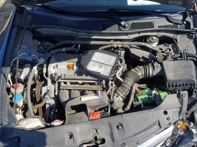 1HGCP2F81BA155544 - 2011 HONDA ACCORD EXL GRAY photo 7