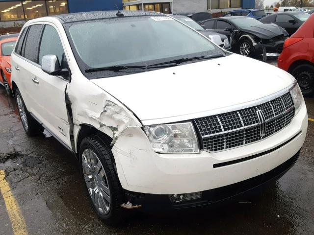 2LMDU88C38BJ40752 - 2008 LINCOLN MKX CREAM photo 1