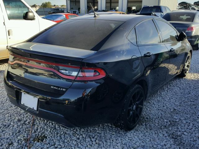 1C3CDFBA2DD346015 - 2013 DODGE DART SXT BLACK photo 4