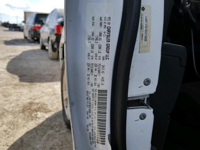 1J4NT1FB7BD215800 - 2011 JEEP COMPASS SP 白色 照片 10