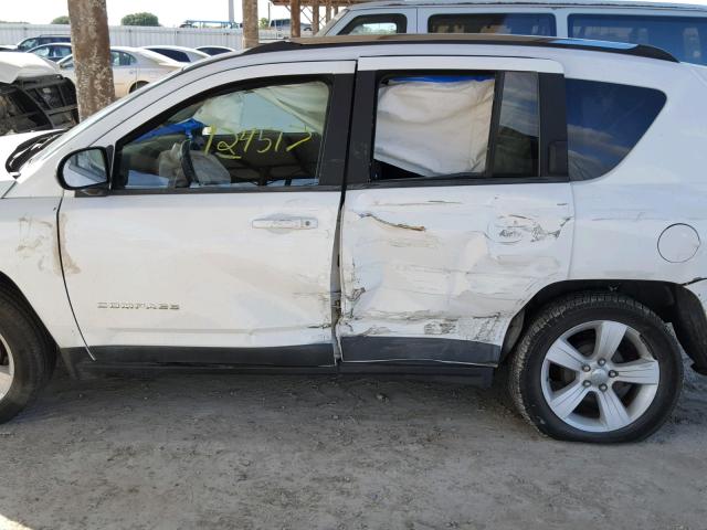 1J4NT1FB7BD215800 - 2011 JEEP COMPASS SP WHITE photo 9