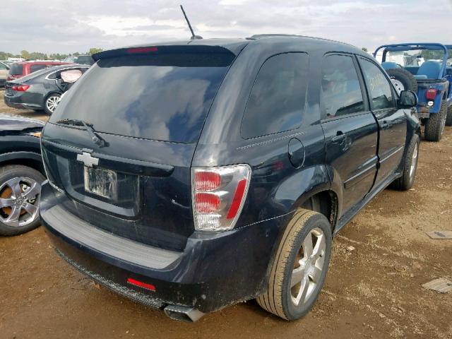 2CNDL537186033294 - 2008 CHEVROLET EQUINOX SP BLACK photo 4