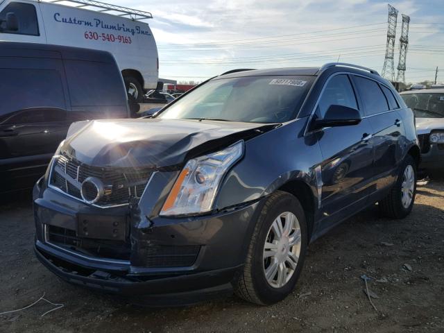 3GYFNAE36CS525317 - 2012 CADILLAC SRX LUXURY GRAY photo 2