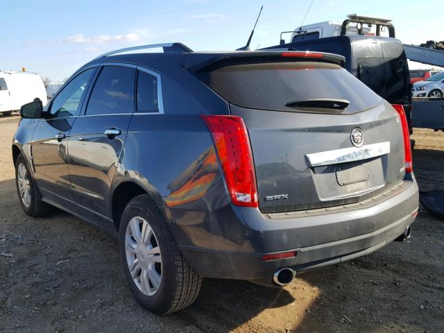 3GYFNAE36CS525317 - 2012 CADILLAC SRX LUXURY GRAY photo 3