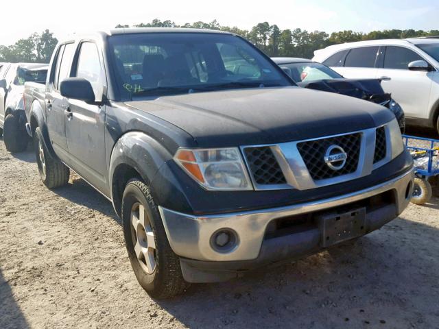 1N6AD07UX7C424695 - 2007 NISSAN FRONTIER C BLACK photo 1