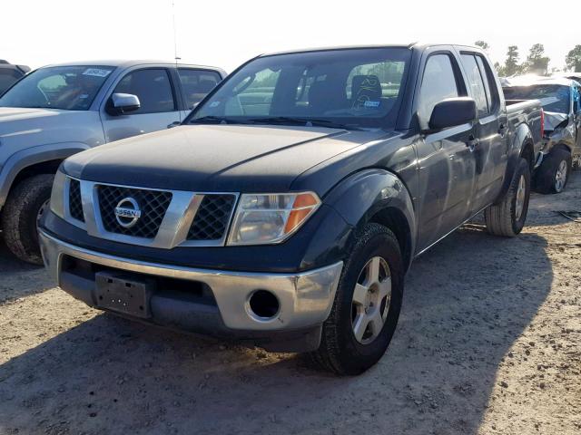 1N6AD07UX7C424695 - 2007 NISSAN FRONTIER C BLACK photo 2