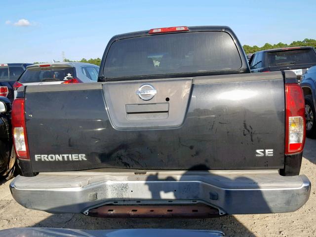 1N6AD07UX7C424695 - 2007 NISSAN FRONTIER C BLACK photo 9