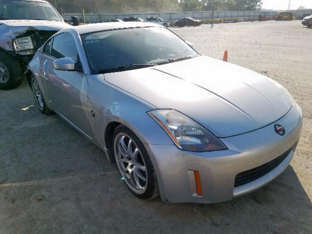 JN1AZ34D85M608098 - 2005 NISSAN 350Z COUPE SILVER photo 1