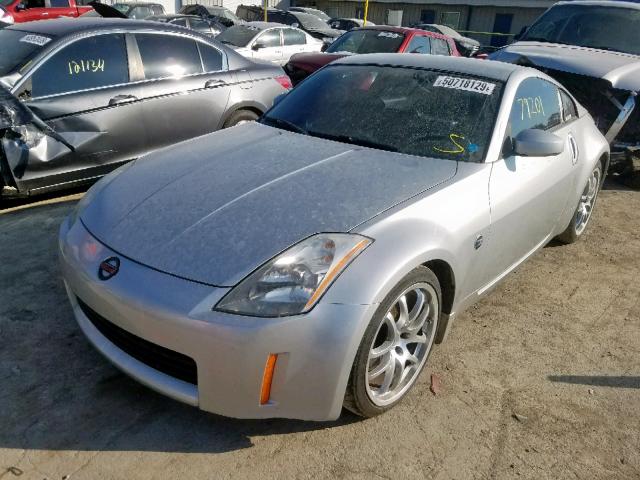 JN1AZ34D85M608098 - 2005 NISSAN 350Z COUPE SILVER photo 2