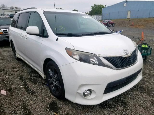 5TDXK3DC9CS228983 - 2012 TOYOTA SIENNA SPO WHITE photo 1