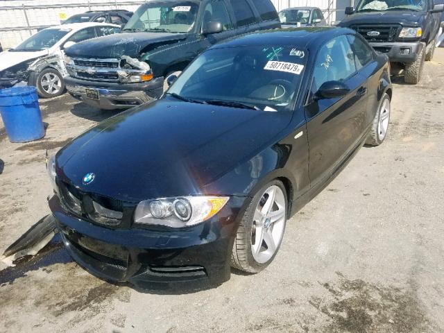 WBAUC73539VK80101 - 2009 BMW 135 I BLACK photo 2