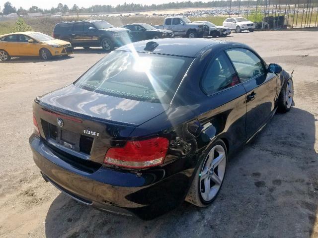 WBAUC73539VK80101 - 2009 BMW 135 I BLACK photo 4