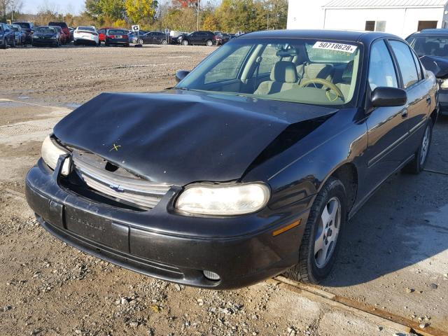 1G1NE52JX3M636876 - 2003 CHEVROLET MALIBU LS 黑色 照片 2