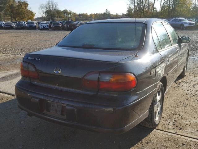 1G1NE52JX3M636876 - 2003 CHEVROLET MALIBU LS 黑色 照片 4