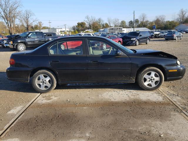 1G1NE52JX3M636876 - 2003 CHEVROLET MALIBU LS 黑色 照片 9