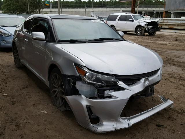 JTKJF5C75E3070407 - 2014 TOYOTA SCION TC ვერცხლისფერი ფოტო 1