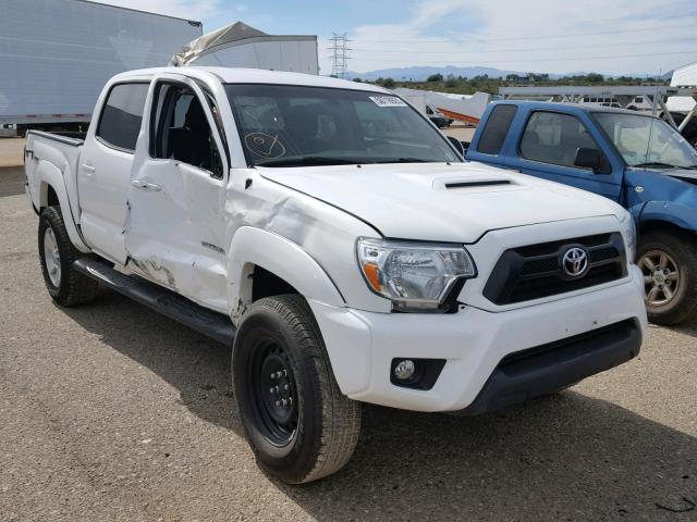 3TMLU4EN6EM134237 - 2014 TOYOTA TACOMA DOU თეთრი ფოტო 1