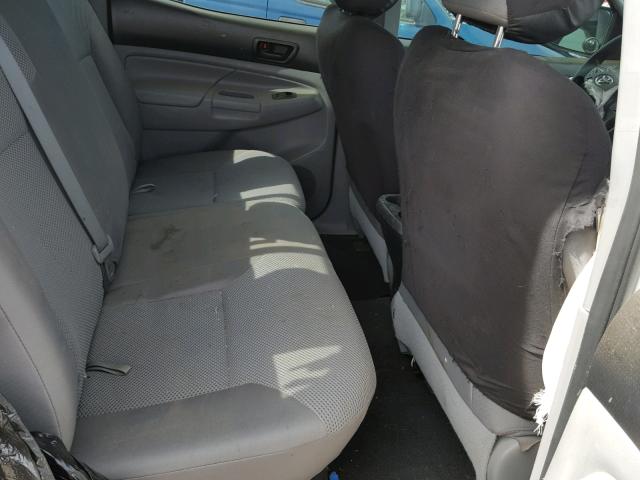 3TMLU4EN6EM134237 - 2014 TOYOTA TACOMA DOU თეთრი ფოტო 6