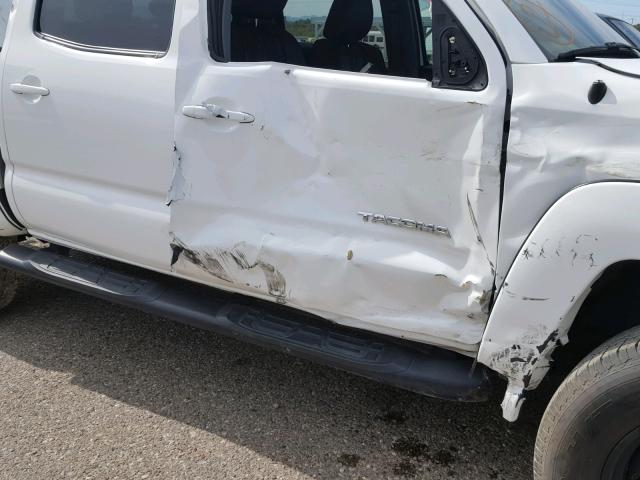 3TMLU4EN6EM134237 - 2014 TOYOTA TACOMA DOU თეთრი ფოტო 9
