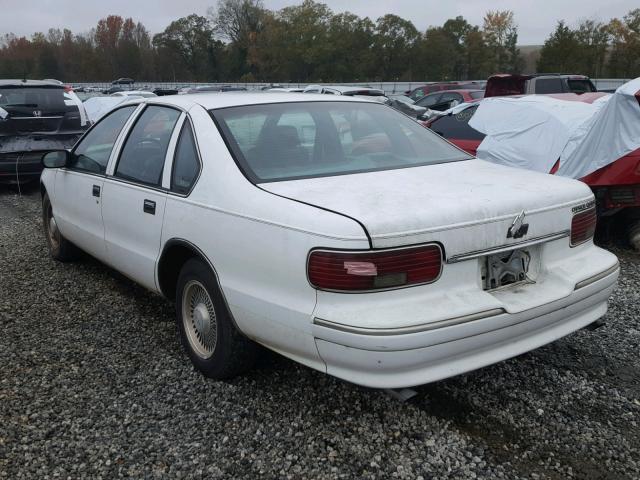 1G1BL52P7TR164104 - 1996 CHEVROLET CAPRICE / WHITE photo 3