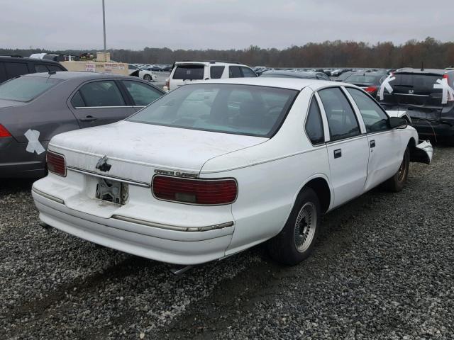 1G1BL52P7TR164104 - 1996 CHEVROLET CAPRICE / WHITE photo 4