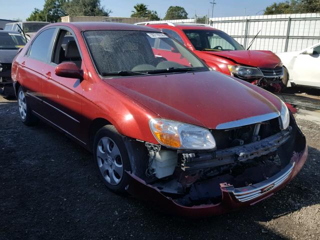 KNAFE122975439997 - 2007 KIA SPECTRA EX RED photo 1