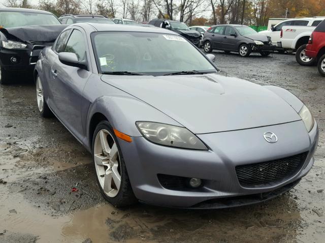 JM1FE173440122481 - 2004 MAZDA RX8 GRAY photo 1