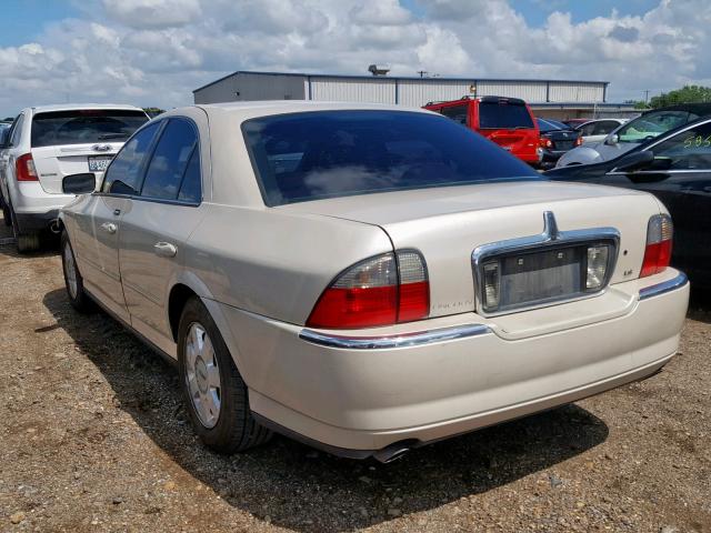 1LNHM86S33Y680587 - 2003 LINCOLN LS 白色 照片 3