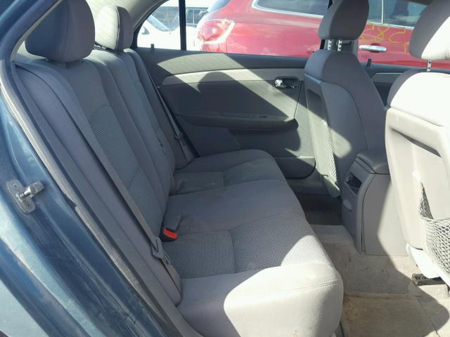 1G1ZG57B29F158656 - 2009 CHEVROLET MALIBU LS BLUE photo 6
