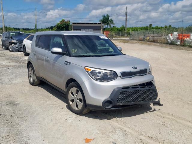 KNDJN2A25G7832968 - 2016 KIA SOUL SILVER photo 1