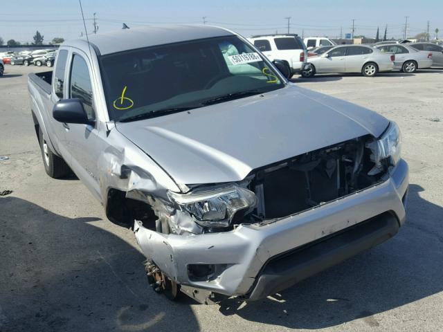 5TFTX4GN5EX031387 - 2014 TOYOTA TACOMA PRE SILVER photo 1