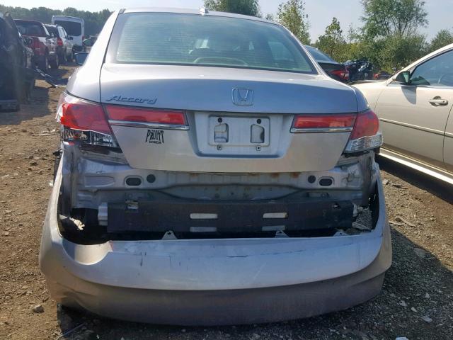 1HGCP2F88BA086934 - 2011 HONDA ACCORD EXL SILVER photo 9