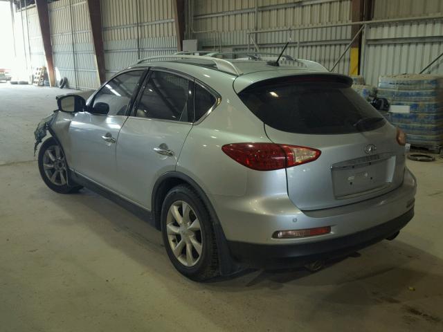 JNKAJ09E39M900590 - 2009 INFINITI EX35 BASE SILVER photo 3