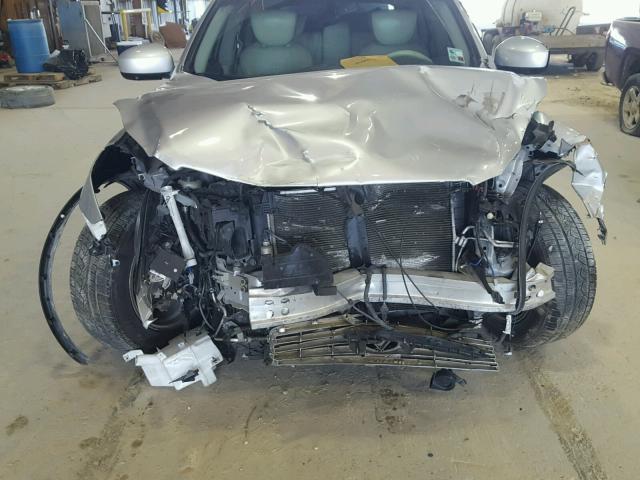 JNKAJ09E39M900590 - 2009 INFINITI EX35 BASE SILVER photo 9