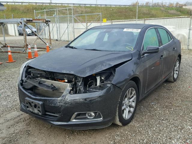 1G11F5RR2DF120380 - 2013 CHEVROLET MALIBU 2LT BLACK photo 2