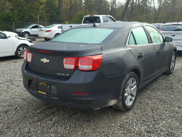 1G11F5RR2DF120380 - 2013 CHEVROLET MALIBU 2LT BLACK photo 4