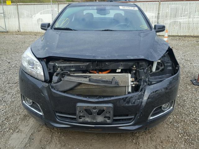 1G11F5RR2DF120380 - 2013 CHEVROLET MALIBU 2LT BLACK photo 9